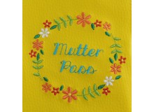 Stickdatei - Blumenkranz Sommer